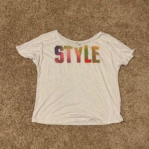 Taylor Swift wide neck Style t-shirt